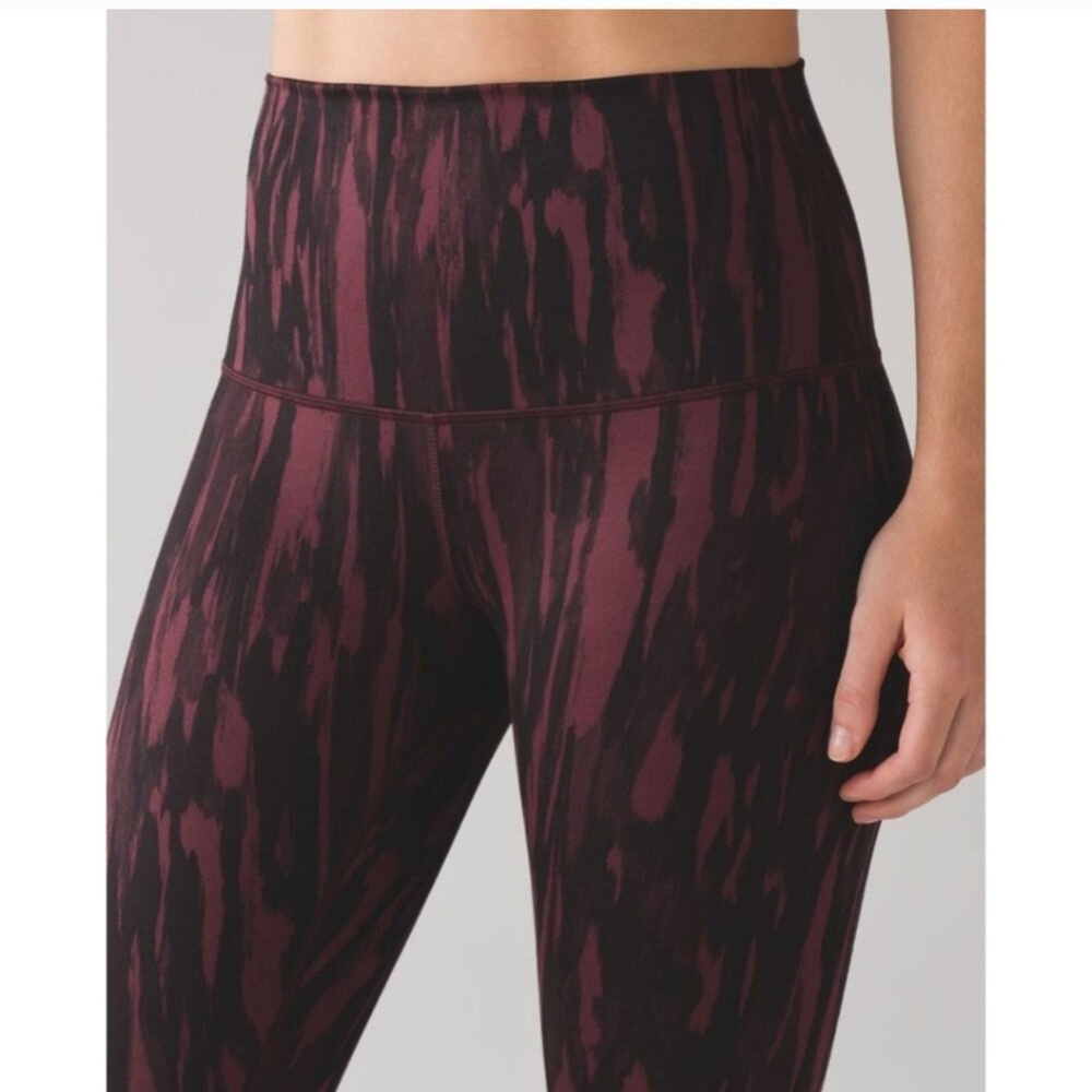Lululemon Wunder Under Pant Hi rise  Full-On-Luon  sz-6